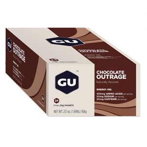 venta GU Energy Gel Chocolate Caja 24 con Cafeína lima peru