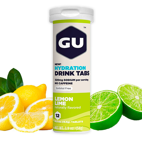 Tabs de Hidratación GU Energy Lima Limon