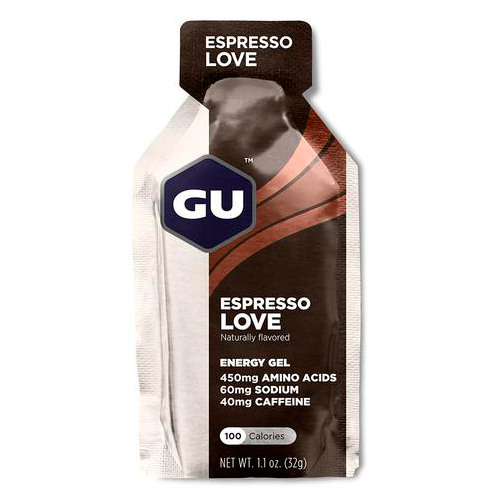 GU Energy Gel Espresso Love Caja 24 con Cafeína