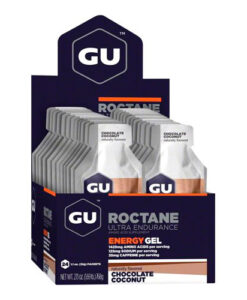 venta Gel Energizante Roctane Chocolate Coconut Gu Energy caja 24 lima peru