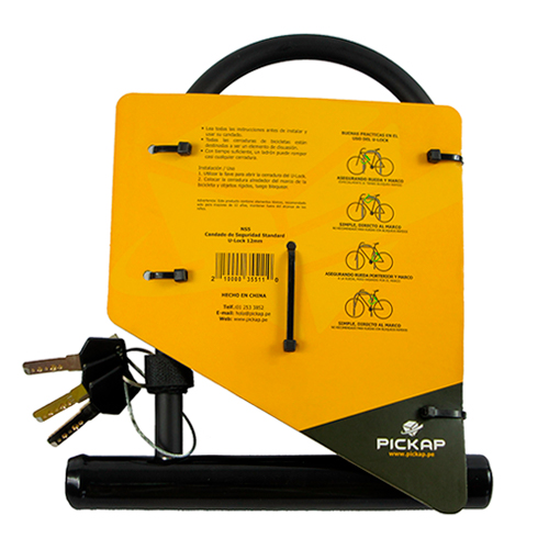 venta U lock anti robo pickap para bicicleta anticizalla ciclismo lima peru