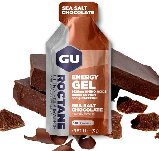 Gel Energizante Roctane Chocolate Sea Salt caja 24