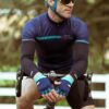 Guantes de ciclismo Ergo Glove Azul Navy Bellwether venta en Lima
