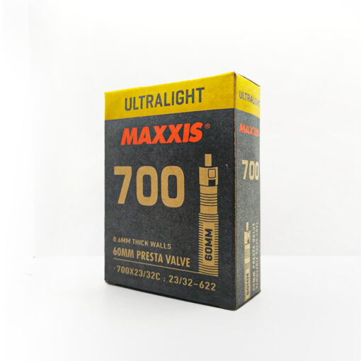 Cámara Maxxis 700 Presta 60 mm ULTRALIGHT (23/32 c)