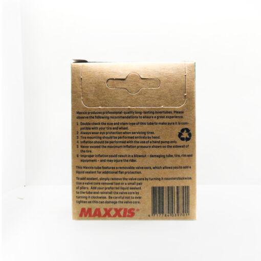 Cámara Maxxis 700 Presta 60 mm WELTER WEIGHT (23/32 c)