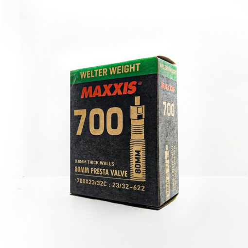 Cámara Maxxis 700 Presta 80 mm WELTER WEIGHT (23/32 c)