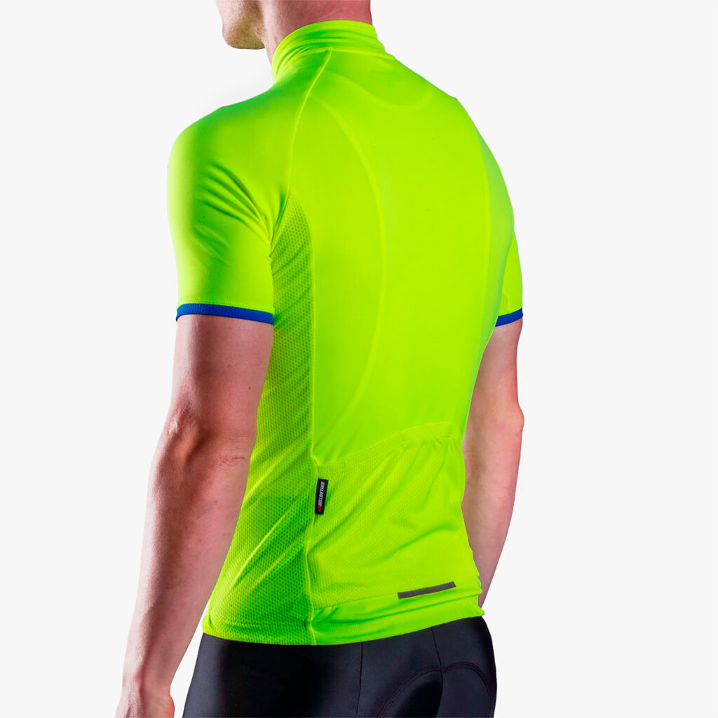 hi vis bike jersey