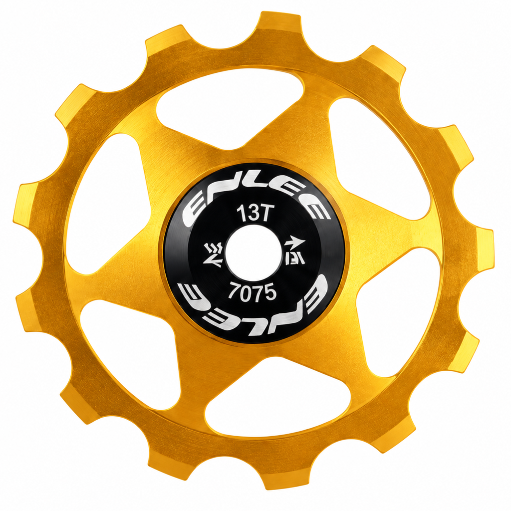 Rueda de Repuesto para Descarrillador Enlee gold